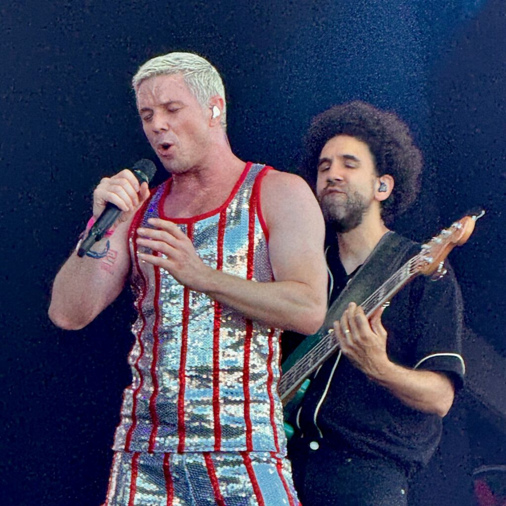 Jake Shears at the Isle of Wight Festival 2024