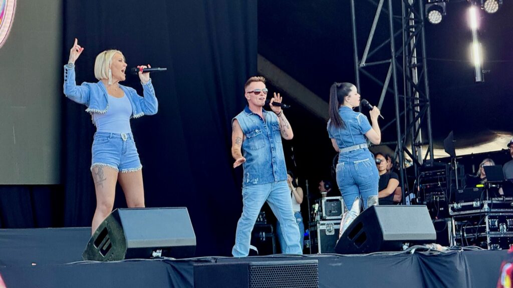 S Club at the Isle of Wight festival 2024