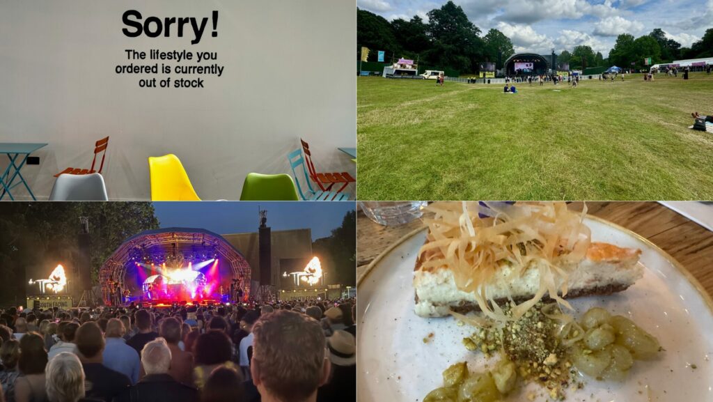 A collection of photos from the week: Banksy, Love Motion Festival and birthday lunch.